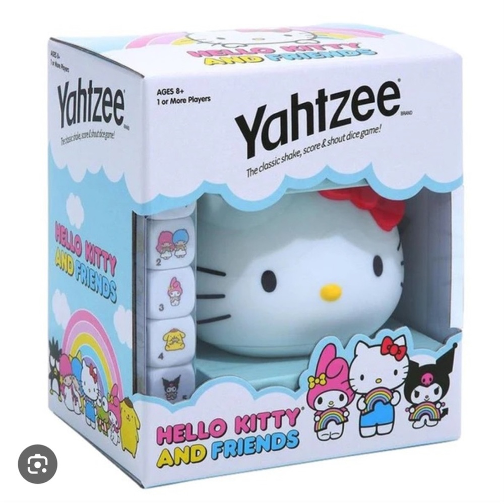 Hello Kitty Yahtzee Game